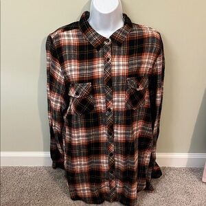 Volcom Flannel Shirt. Large Excellent Condition!